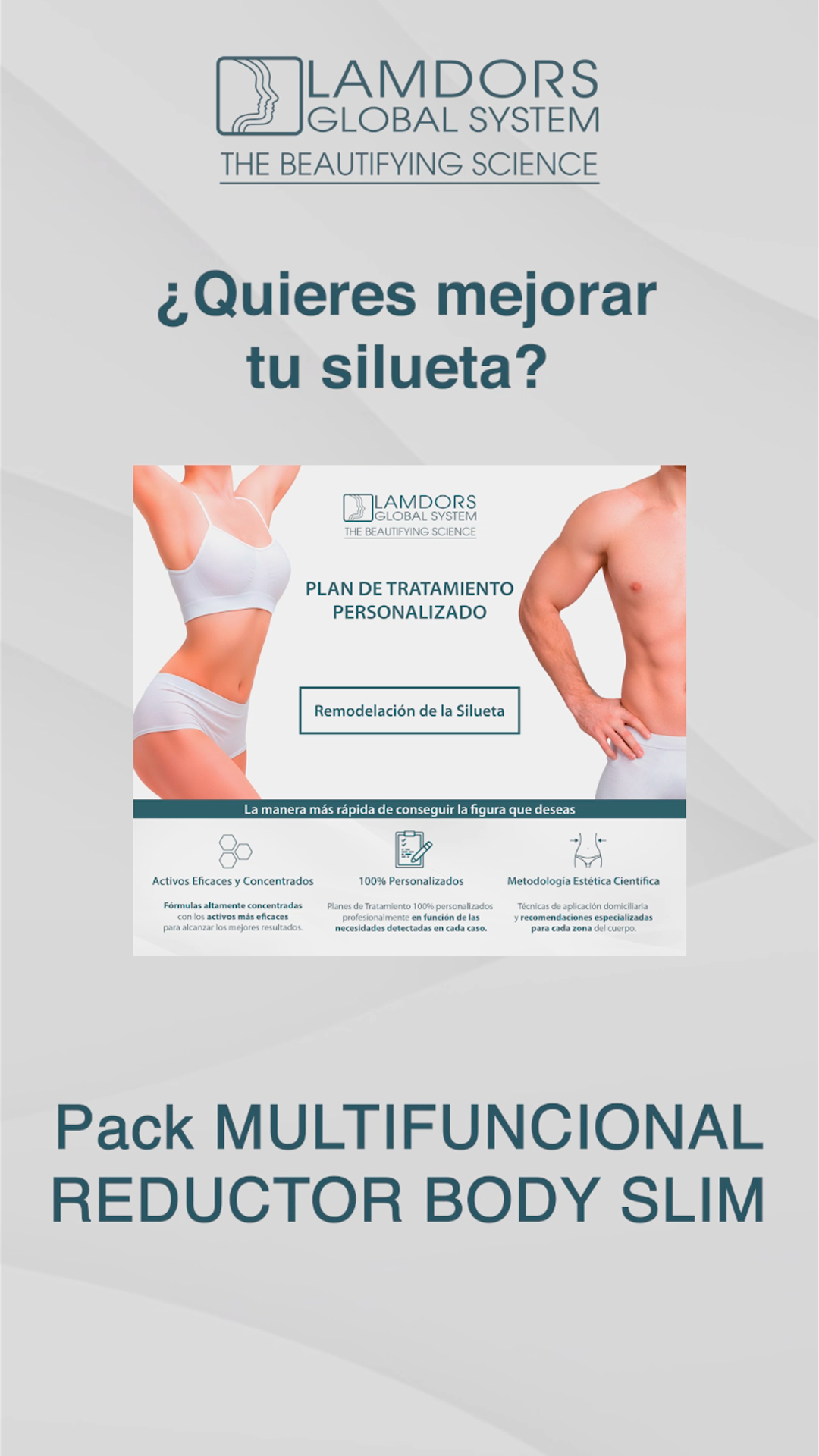 NUEVO pack Multifuncional Reductor Body Slim